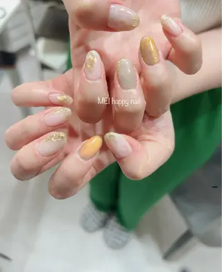 ネイル 北浦和 自爪育成ケアのネイルデザイン