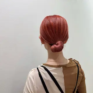 ミディアム カラー 直井 愛蘭のヘアスタイル