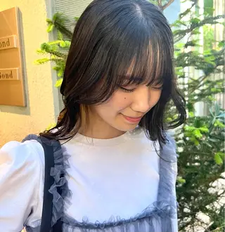 ロング カラー パーマ KIHO ｜Bond 三軒茶屋のヘアスタイル