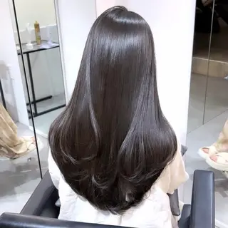 ロング カラー yurine / 髪質改善/艶カラー♡のヘアスタイル
