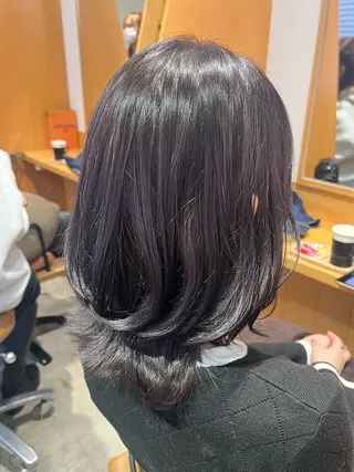 ミディアム ✨艶髪✨ 透明感カラー　Rinのヘアスタイル