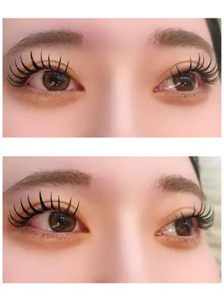 マツエク・マツパ シュガーレイ所属・バインドロック🦋 アンドヘルシーのマツエク・マツパデザイン