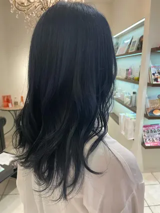 ロング 韓国風ヘア♡ runaのヘアスタイル