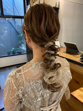 ロング ヘアアレンジ Stir maison[ステアメゾン]所属・layer cut /MIKUのヘアスタイル