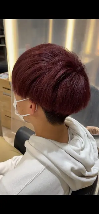 カラー メンズ インナーカラー/ 韓国風🌿RIKOのヘアスタイル