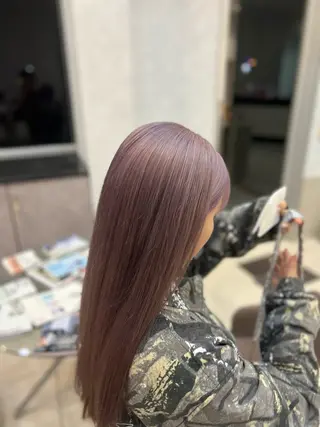 ロング カラー TABOO.i 早野太郎のヘアスタイル