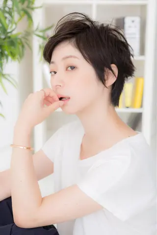 ショート チーフデザイナー 木部のヘアスタイル