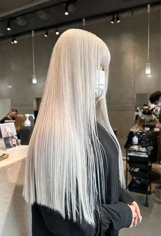 ロング カラー ヘアアレンジ MONIQA所属・🐲RYUKI メンズブリーチのヘアスタイル