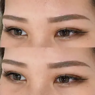 アイブロウ 🪼ひとみ🪼半個室 Amour菊川店のマツエク・マツパデザイン