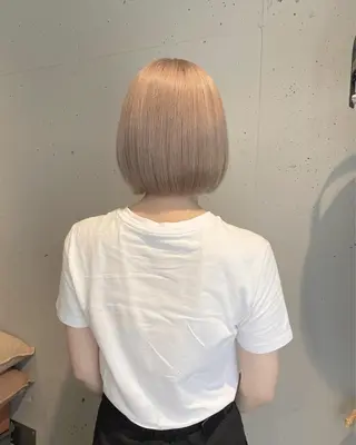 ミディアム カラー ZOA classic hair所属・東 みのりのヘアスタイル