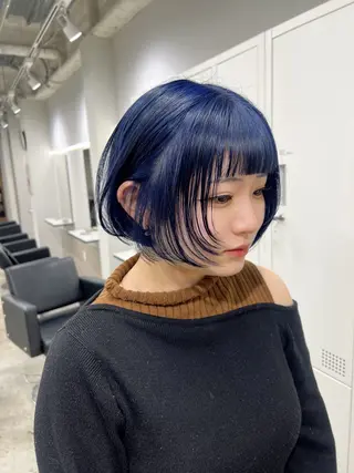 ショート maya レイヤーカットのヘアスタイル