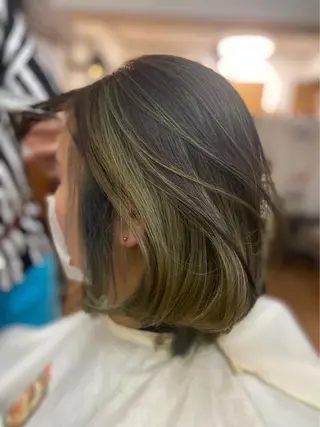 ミディアム カラー GOLD BLACK所属・究極の艶髪! 艶神!大矢祥央のヘアスタイル