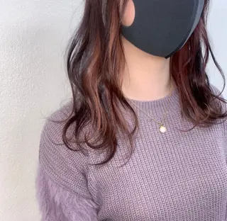 セミロング メンズレディース お任せください伊織のヘアスタイル