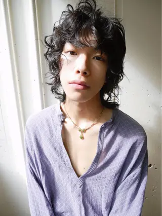 パーマ メンズ スパイキーショート/ メンズヘア/hugeのヘアスタイル