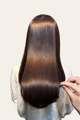 ロング ニワ/レイヤーカット /透明感カラー💎のヘアスタイル