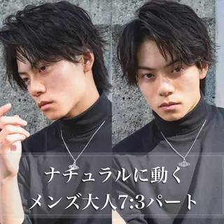 ショート カラー パーマ ヘアアレンジ メンズ メンズ支持No. 1 🥇メンズ特化吉田のヘアスタイル