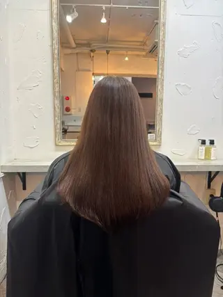 ロング カラー 髙木 雅子のヘアスタイル
