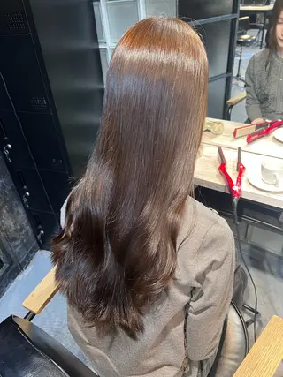 カラー 縮毛矯正モデル募集中 RIRIKAのヘアスタイル