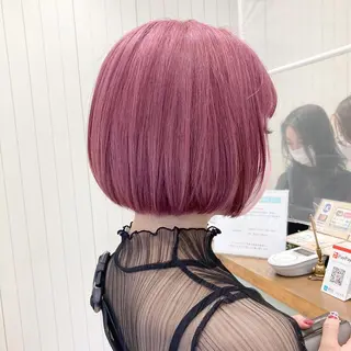 ショート カラー ケアブリーチ 坪井佑樹のヘアスタイル