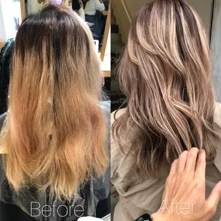 ロング カラー 舘野 太嘉宏のヘアスタイル