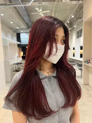 カラー DEAN名駅店所属・DEAN/MIRAI スタイリストのヘアスタイル
