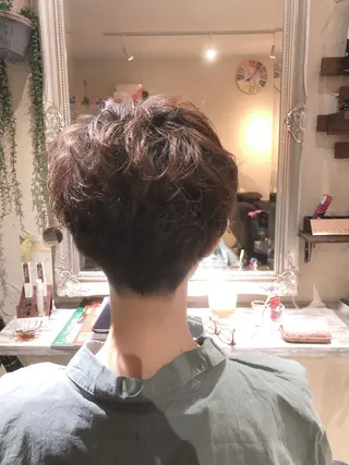 ショート パーマ 美容歴18年以上🌈 山口のヘアスタイル