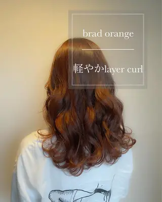 セミロング カラー ヘアアレンジ topstylist 芳賀みなみのヘアスタイル