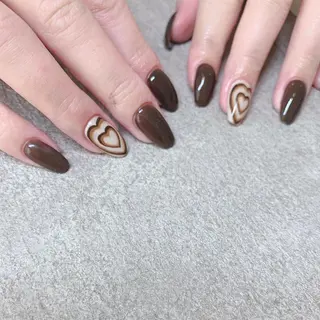 カラー ネイル Cozy_ ilumのネイルデザイン