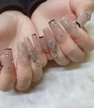 セミロング JNA認定講師🌸 RIEのネイルデザイン