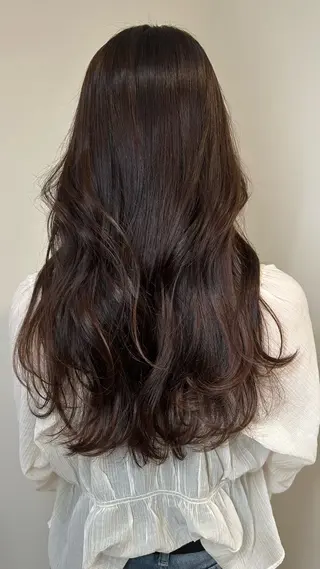 ロング カラー 小澤 一稀のヘアスタイル