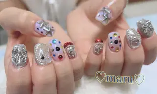 ネイル まるみ ♡のネイルデザイン