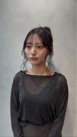 ロング カラー ヘアアレンジ ヘアアレンジ/ カラー/hazukiのヘアスタイル