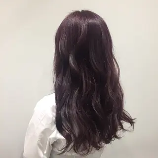 セミロング 白髪ぼかし　似合わせ 黒須　雄哉のヘアスタイル
