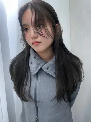 セミロング カラー 🎀ボブ＋ハイトーン シュカ👶🏻のヘアスタイル