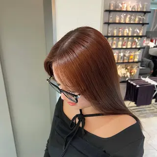 セミロング 🦈AKARI🦈 袋町/韓国風/透明感のヘアスタイル