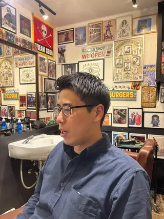 ショート メンズ CribHoodbarbershop所属・白井 昇太のヘアスタイル