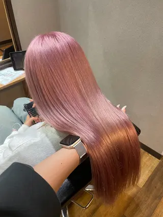 ロング カラー MIKA💫 艶髪/透明感カラーのヘアスタイル