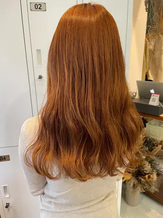 セミロング カラー 中目黒🌼 🌼ハナのヘアスタイル