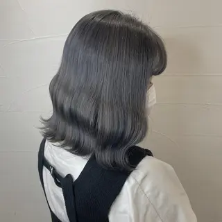 ミディアム カラー 韓国ヘア特化 💟 ララア 💟のヘアスタイル