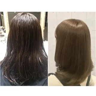 カラー 韓・中華美女ヘア 🇰🇷×🇨🇳のヘアスタイル