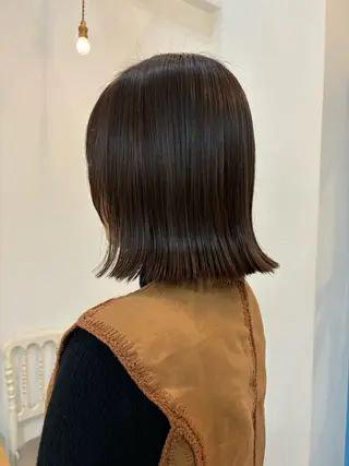 ショート ボブ／ミニボブ／ akaneのヘアスタイル