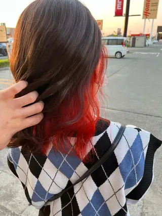 ミディアム 工藤 勇樹のヘアスタイル