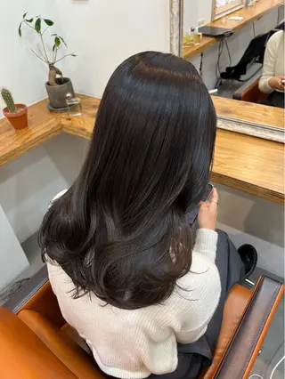 ロング カラー Misaki 🍒のヘアスタイル