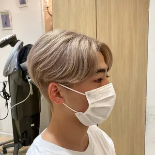 ショート カラー メンズ メンズ特化型美容師 栗山勇人のヘアスタイル