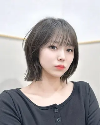 ショート 韓国顔まわり/前髪 /レイヤー/いつきのヘアスタイル