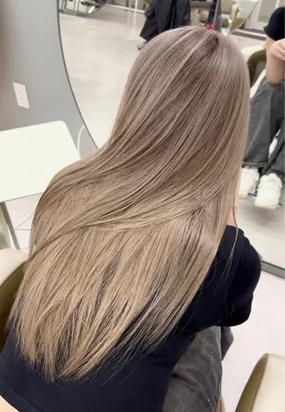 ロング 【デザインカラー】 難波 秀喜のヘアスタイル