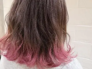 ミディアム 佐々木 美玖のヘアスタイル