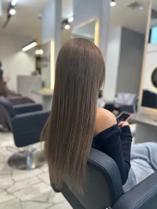 セミロング 店長山田 やまでぃーのヘアスタイル