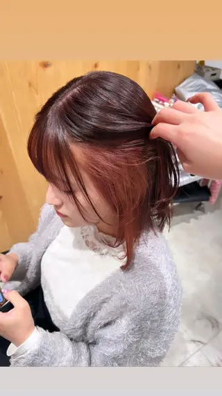 セミロング GO TO DAY 渋谷モディ店所属・艶髪 mayuka💖のヘアスタイル