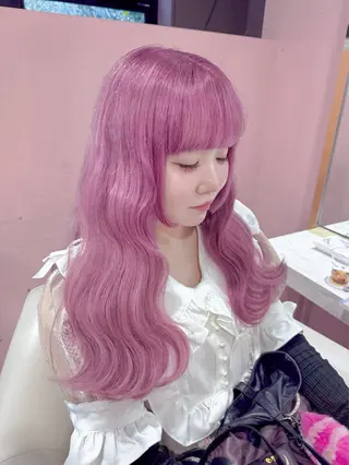 セミロング カラー Chérie所属・Chérie 渋谷/カラーサロンのヘアスタイル